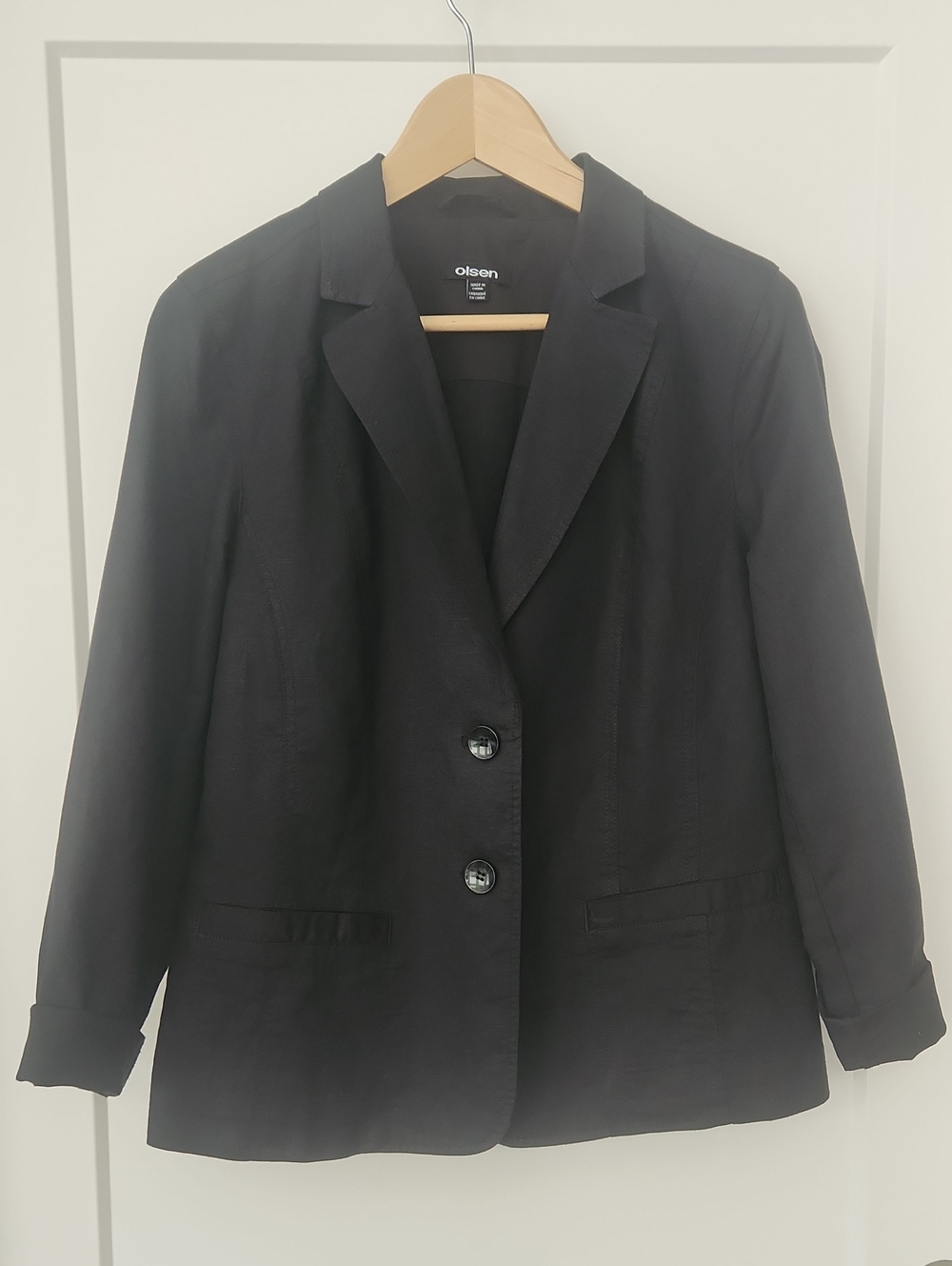 Olsen Europe Cotton Linen Blazer